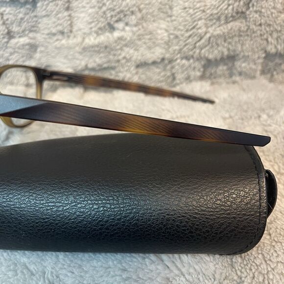 AUTHENTIC OAKLEY OJECTOR RX OX8177-0556 Satin Brown Tortoise 56mm 16 140, Frames - Picture 6 of 16
